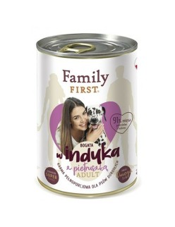 Comida húmeda Family First FF-19034 Pavo 400 g
