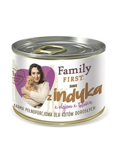 Comida para gato Family First Adult Pavo