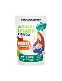 Katzenfutter ANIMAL ISLAND Turkey 40 x 85 g