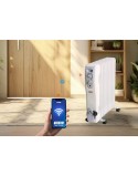 Radiador de Aceite N'oveen OH1199 Blanco 2500 W