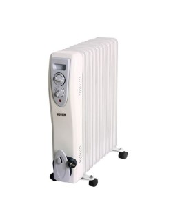 Radiador de Aceite N'oveen OH1199 Blanco 2500 W