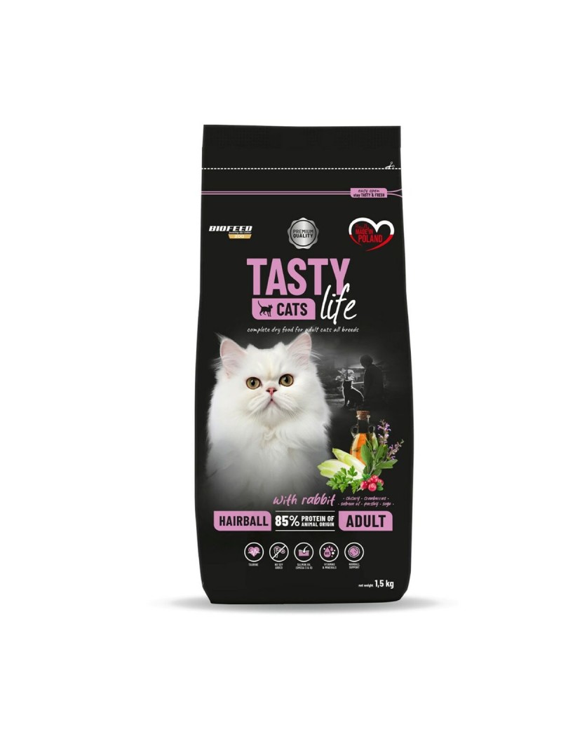 Katzenfutter Biofeed Tasty Cats Life Hase 1,5 Kg