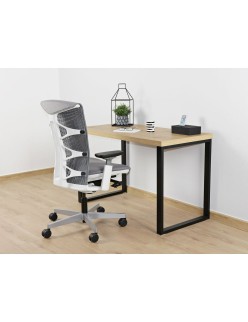 Schreibtisch Unique TEO CTB-002 Braun Schwarz 120 x 75,5 x 60 cm