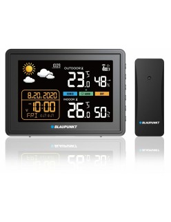 Multi-function Weather Station Blaupunkt WS30BK Black