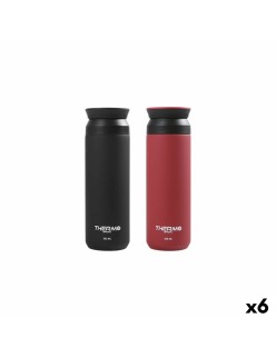 Bottiglia d'acqua ThermoSport Acciaio inossidabile 500 ml (6 Unità)