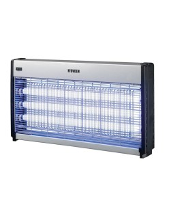 Lampe Anti-Moustiques N'oveen IKN60 Blanc Argenté Métal