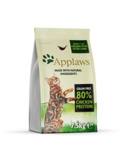Katzenfutter Applaws                                 Erwachsener Huhn Lamm 7,5 kg
