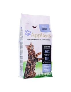 Katzenfutter Applaws Adult Erwachsener Huhn Ente 2 Kg