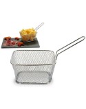 Cesta para Presentar Aperitivos Kinvara 50687 Plateado Hierro 24 x 13 x 11 cm (24 Unidades)