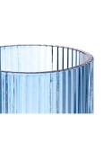 Bicchiere Righe Azzurro Cristallo 270 ml (6 Unità)