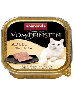 Katzenfutter Animonda Vom Feinsten Huhn Rindfleisch 100 g 100 L