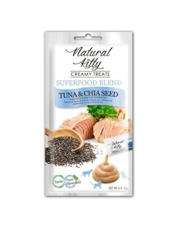 Snack für Katze Natural Kitty Superfood Blend Fisch