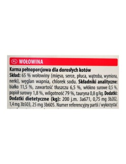 Katzenfutter Animonda Adult Rindfleisch 200 g