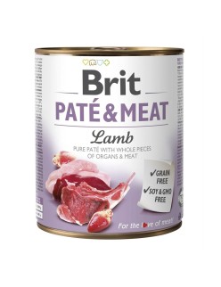 Comida húmida Brit                                 Frango Borrego 800 g