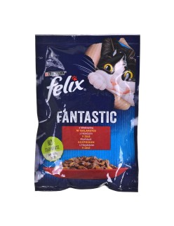 Comida para gato Purina Jelly Vitela 100 g 100 L