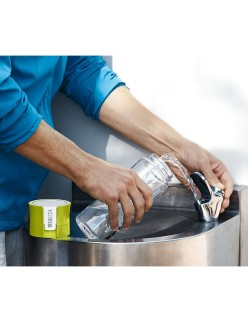 Bottiglia con Filtro di Carbonio Brita Fill&Go Vital 600 ml Verde