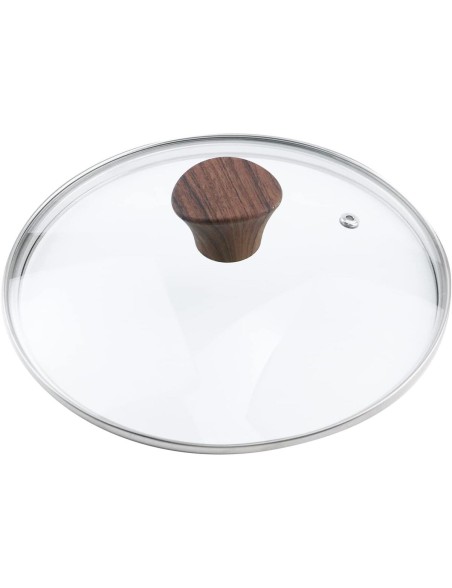 Coperchio per Padella Promis 10/30 Trasparente Vetro Ø 30 cm