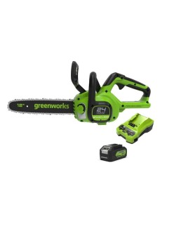 Motosserra a Bateria Greenworks GD24CS30K4 (30 cm)