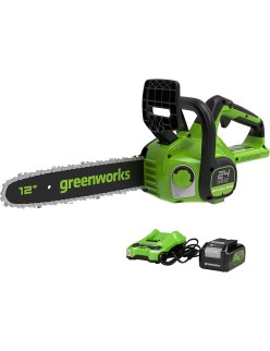 Motosserra a Bateria Greenworks GD24CS30K4 (30 cm)