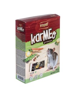 Nourriture Vitapol Karmeo Premium Saumon Pois Lapin Rat 500 g