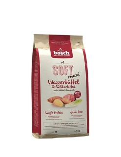 Nourriture BOSCH Soft Maxi Adulte Viande de bœuf Búfalo Patate douce 12,5 Kg