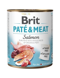 Alimentation humide Brit                                 Poulet Saumon 800 g