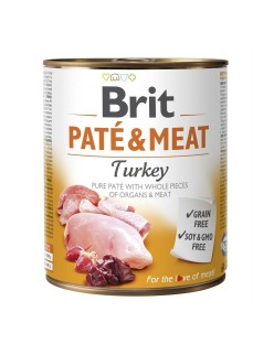Alimentation humide Brit                                 Poulet Dinde 800 g