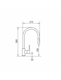 Mischbatterie Pyramis 090941338 Metall