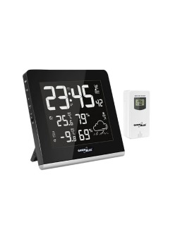 Station Météorologique Multifonction Greenblue GB151 Blanc Noir