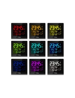 Multi-function Weather Station Greenblue GB151 White Black