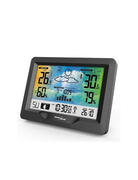Multi-function Weather Station Greenblue GB540 Black