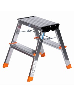 Échelle pliante à 2 marches Krause 130020 Argenté Aluminium