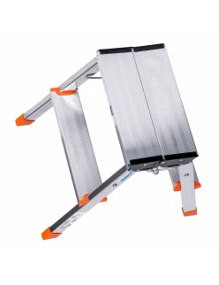 Échelle pliante à 2 marches Krause 130020 Argenté Aluminium
