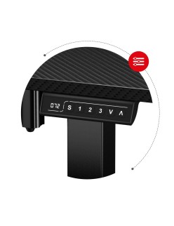 Secretária Huzaro HZ-Hero 8.2 Black Preto
