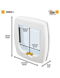 Gatera Ferplast Swing 1 Marrón Bronce Plástico
