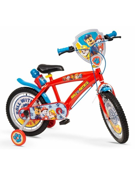 Vélo pour Enfants Toimsa TOI1678 Paw Patrol 16" Rouge Multicouleur