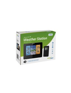 Estação Meteorológica Multifunções Greenblue GB522 Preto