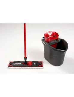 Esfregona Vileda Ultramax XL Box Preto Vermelho Microfibra