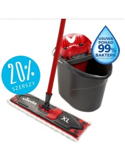 Esfregona Vileda Ultramax XL Box Preto Vermelho Microfibra