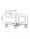 Base avec roues MacLean Mount MC-851
