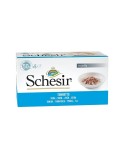 Katzenfutter SCHESIR Fisch 6 x 50 g