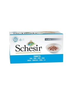 Katzenfutter SCHESIR Fisch 6 x 50 g