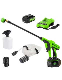 Nettoyeur haute pression Greenworks G24PWK4 300 W 24 V 180 l/h