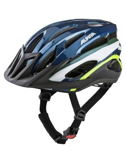 Casco de Ciclismo para Adultos Alpina MTB17 Amarillo Azul Verde 54-58 cm