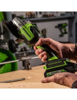 Amoladora angular Greenworks GD24AG 125 mm