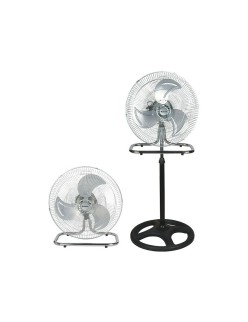 Ventilador de Pé Ravanson WT-7046 Preto Aço 80 W