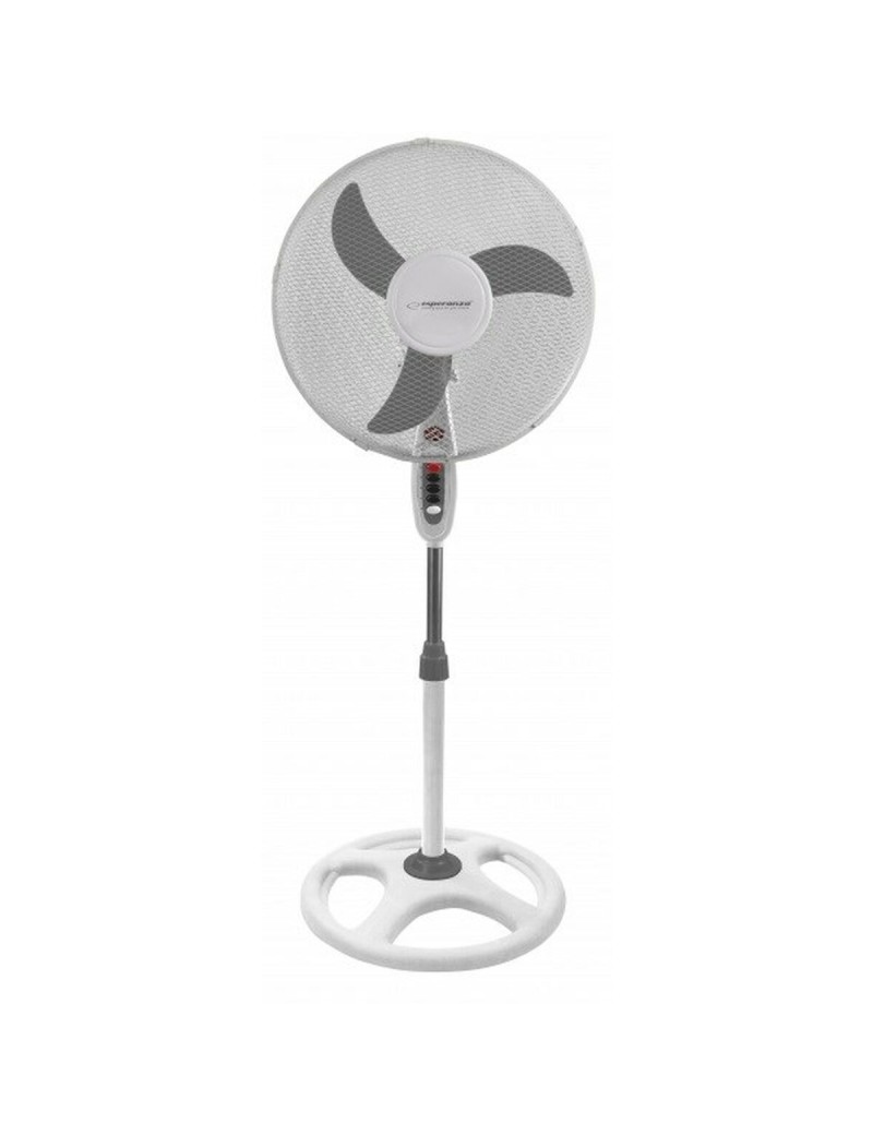 Freistehender Ventilator Esperanza EHF002WE Weiß Grau 50 W