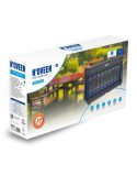 Lampada Antizanzare N'oveen IKN911 Nero ABS 47 x 26,3 x 10 cm (2 Unità)