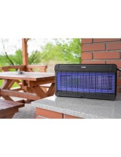 Lámpara Antimosquitos N'oveen IKN911 Negro ABS 47 x 26,3 x 10 cm (2 Unidades)