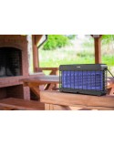 Lampada Antizanzare N'oveen IKN911 Nero ABS 47 x 26,3 x 10 cm (2 Unità)